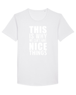 Nice things Tricou mânecă scurtă guler larg Bărbat Skater