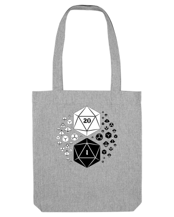 Yin & Yang dice Heather Grey