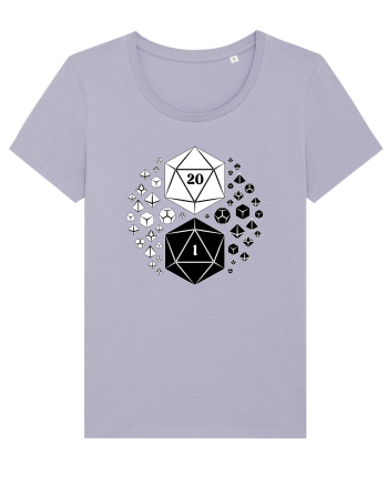 Yin & Yang dice Lavender