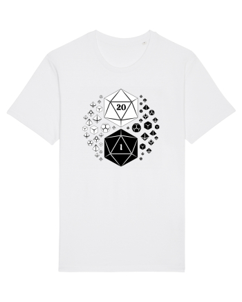 Yin & Yang dice White