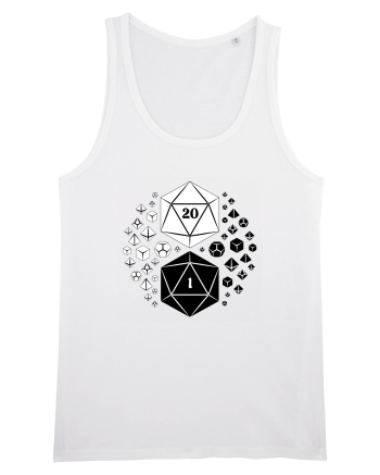 Yin & Yang dice White