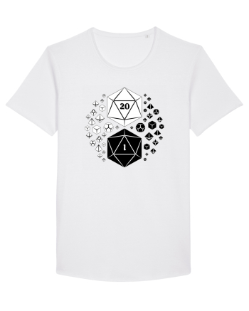 Yin & Yang dice White