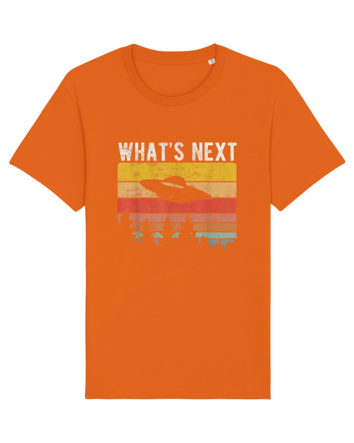 Tricou mânecă scurtă Unisex Rocker Bright Orange