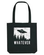 Whatever Retro Distressed Sarcastic Alien UFO Sacoșă textilă