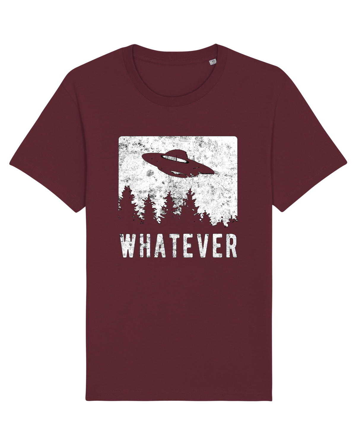 Tricou mânecă scurtă Unisex Rocker Burgundy