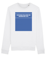 success follows me wherever i go Bluză mânecă lungă Unisex Rise