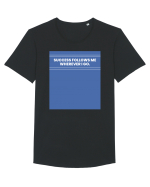 success follows me wherever i go Tricou mânecă scurtă guler larg Bărbat Skater