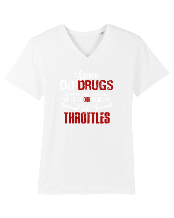 Throttles White