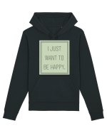 i jjust want to be happy Hanorac Unisex Drummer