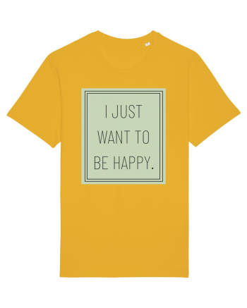 i jjust want to be happy Spectra Yellow