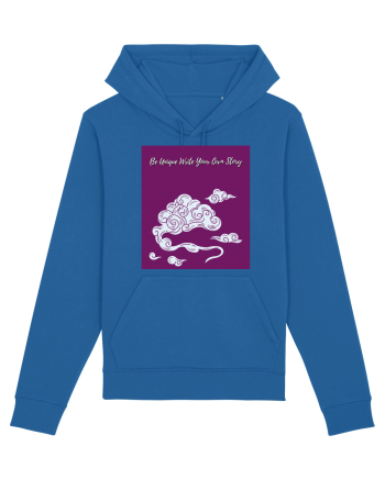 be unique write your own story Royal Blue