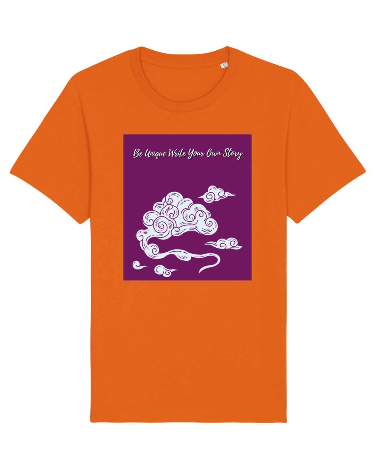 Tricou mânecă scurtă Unisex Rocker Bright Orange