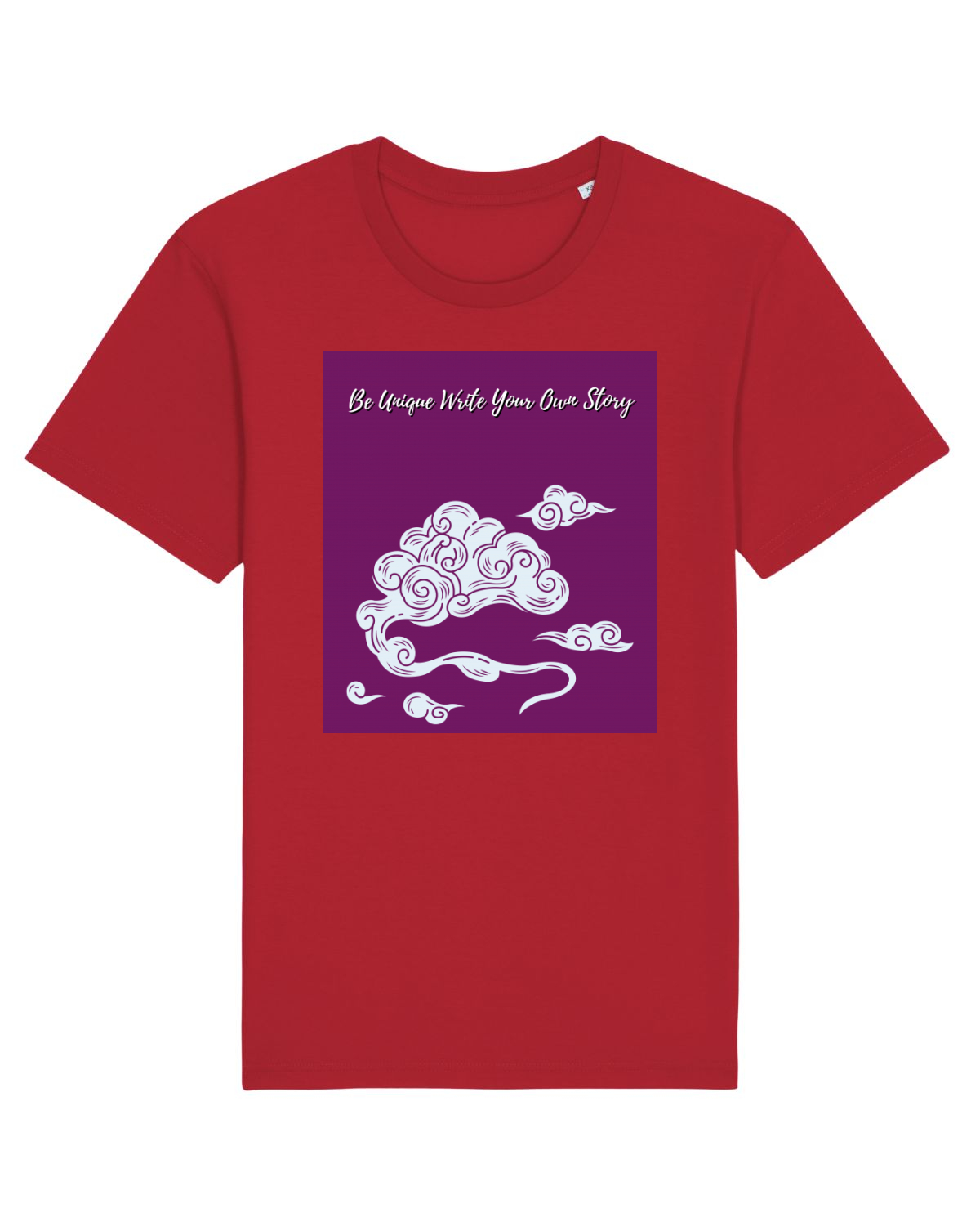 Tricou mânecă scurtă Unisex Rocker Red