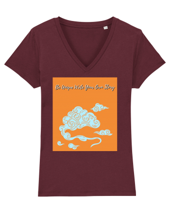 be unique write your own story2 Burgundy