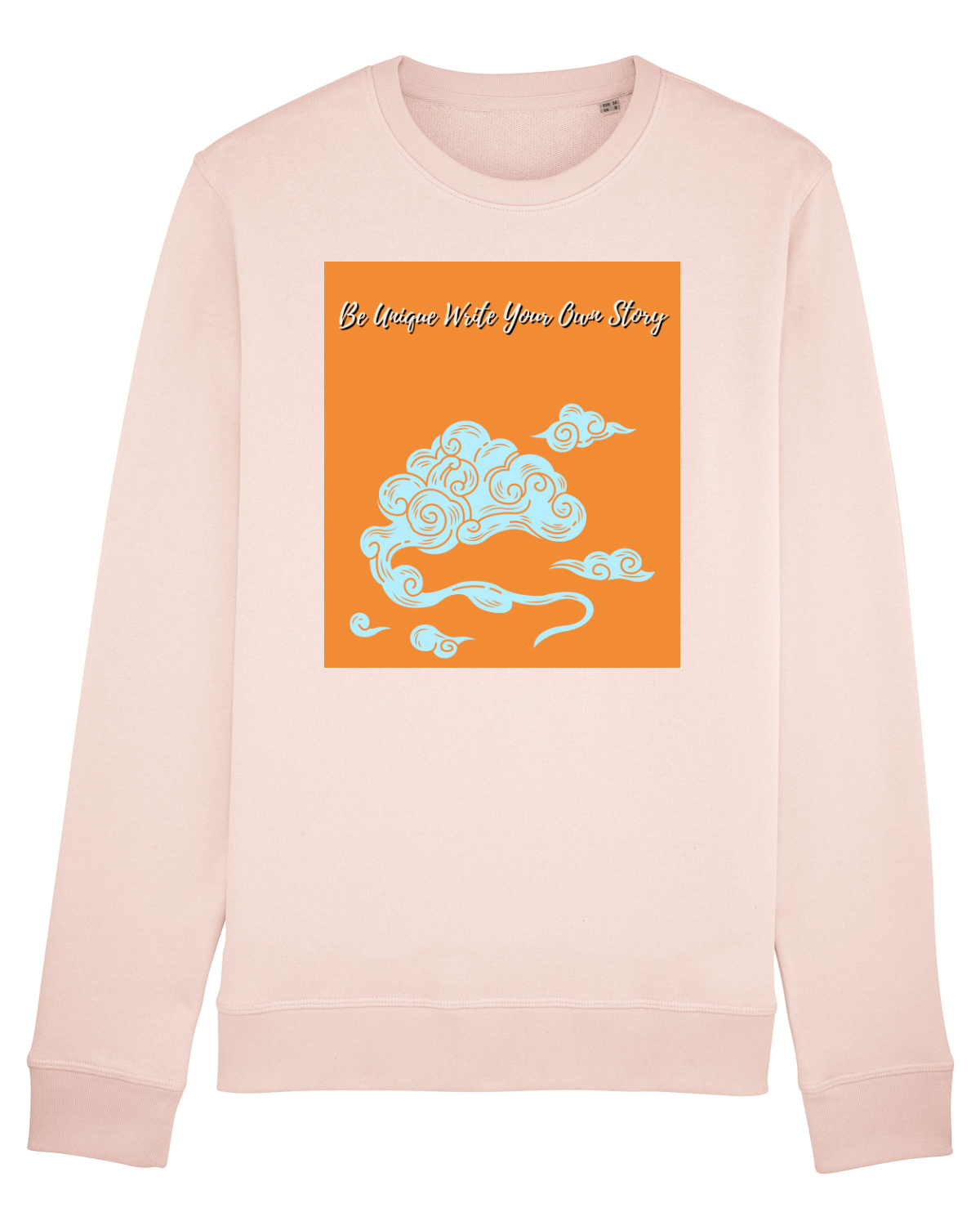 Bluză mânecă lungă Unisex Rise Candy Pink