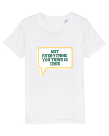 not everythink you think is true2 White