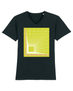 g Tricou mânecă scurtă guler V Bărbat Presenter