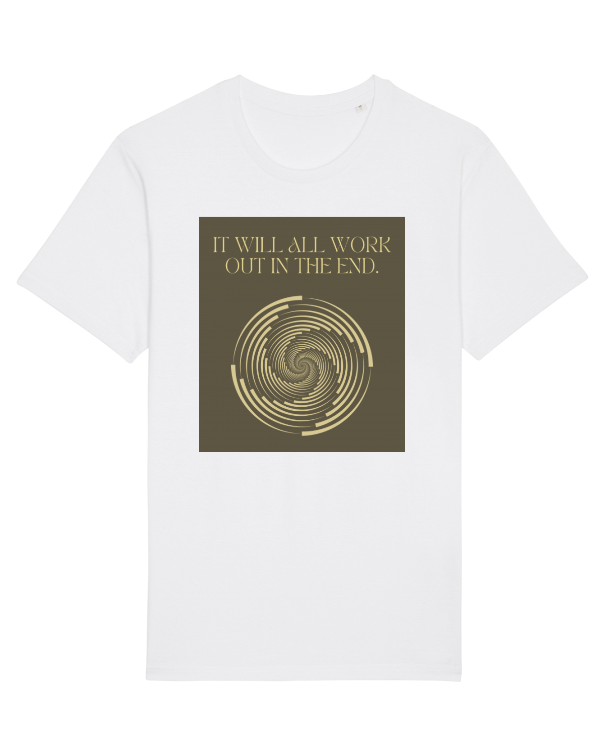 Tricou mânecă scurtă Unisex Rocker White