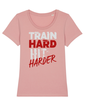 Train hard Hit harder Canyon Pink