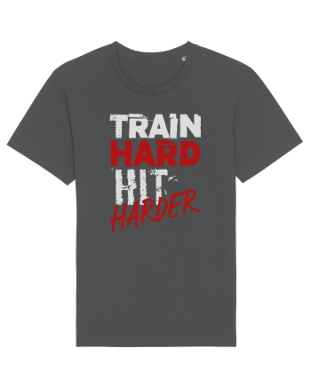 Train hard Hit harder Anthracite
