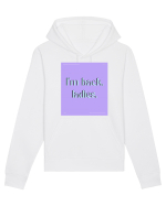 i m back ladies Hanorac Unisex Drummer