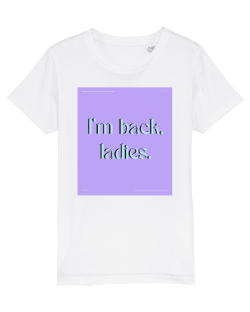 i m back ladies White