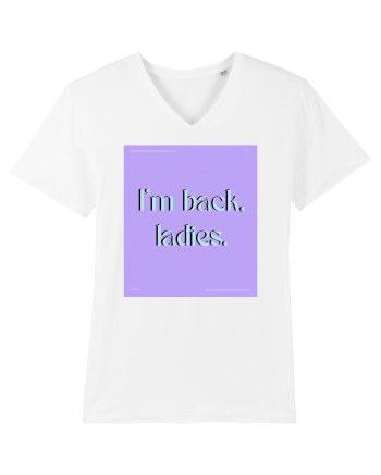i m back ladies White