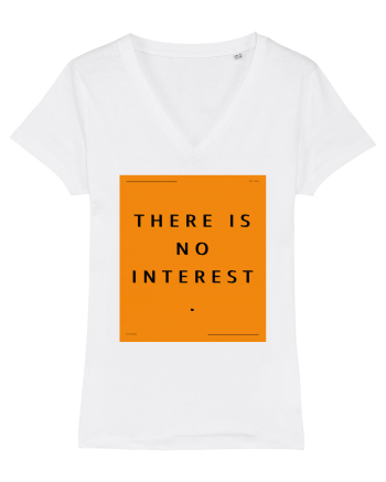 there is no interest White