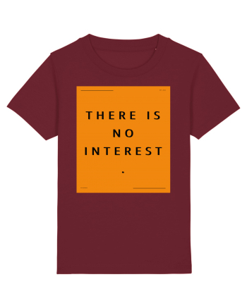 there is no interest Burgundy