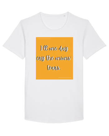i ll one day cry the onions tears White