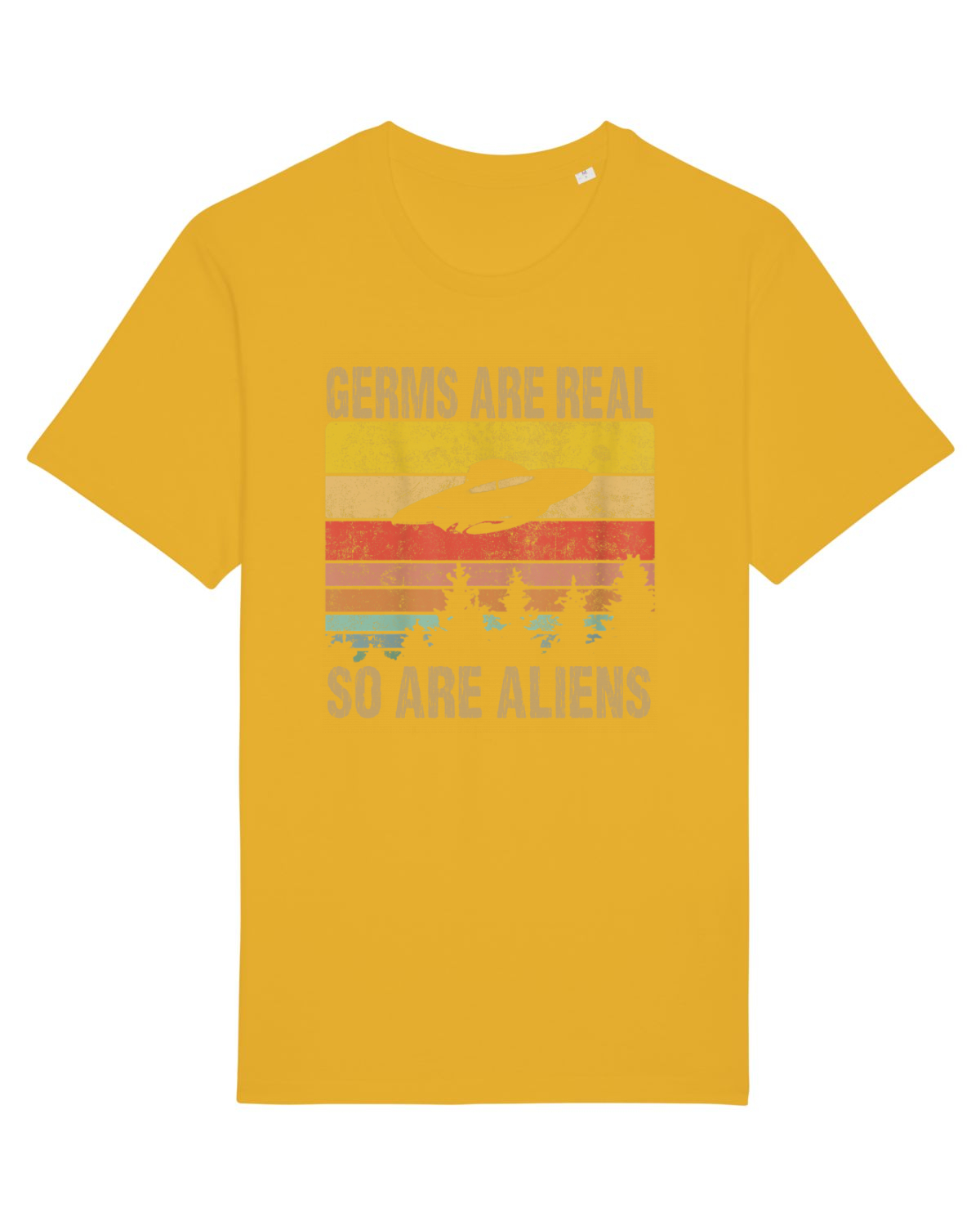 Tricou mânecă scurtă Unisex Rocker Spectra Yellow