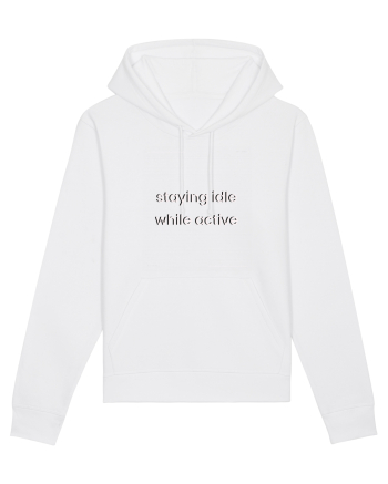 staying idle while active White