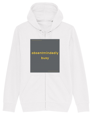 absentmindedely busy White