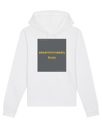 absentmindedely busy White