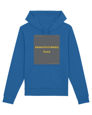 absentmindedely busy Royal Blue