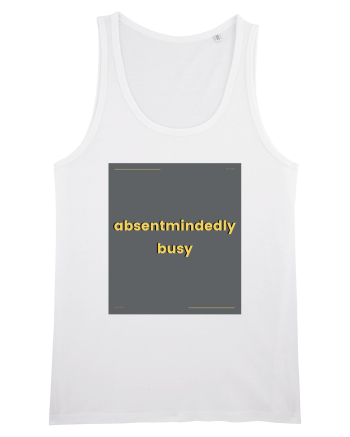 absentmindedely busy White