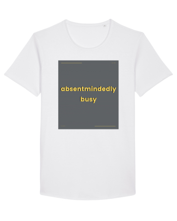 absentmindedely busy White