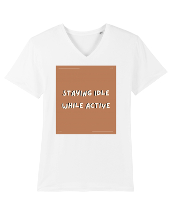 staying idle while active2 White