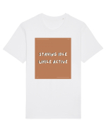 staying idle while active2 Tricou mânecă scurtă Unisex Rocker