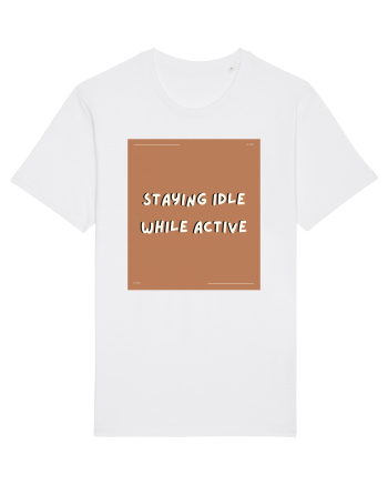 staying idle while active2 White
