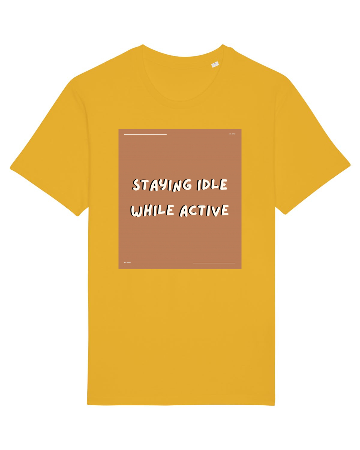 Tricou mânecă scurtă Unisex Rocker Spectra Yellow