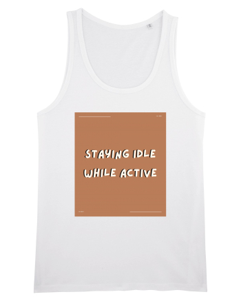 staying idle while active2 White