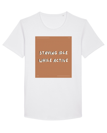 staying idle while active2 White