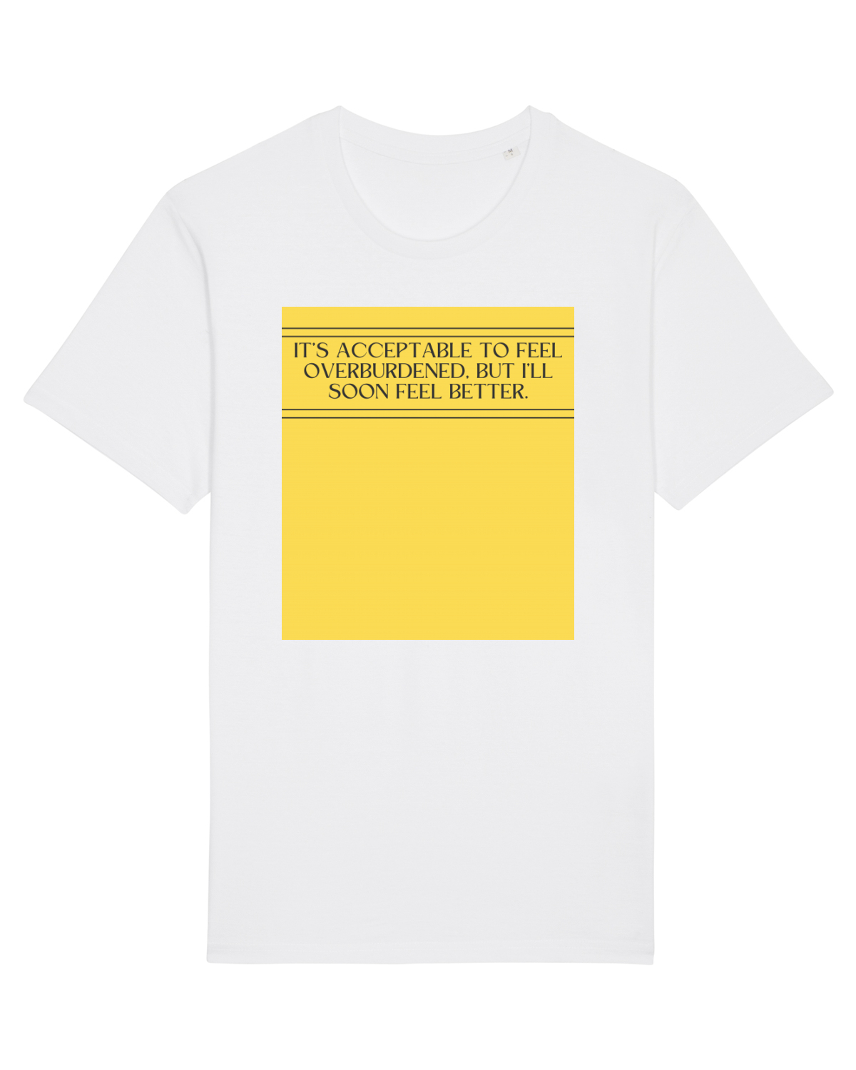 Tricou mânecă scurtă Unisex Rocker White