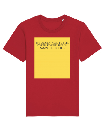 it s acceptable  Red