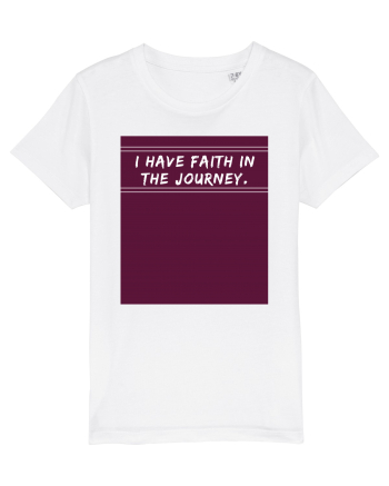 i have faith in the journey White