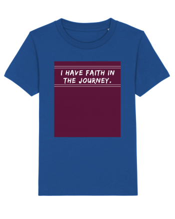 i have faith in the journey Majorelle Blue