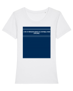 i am a person who is capable and strong Tricou mânecă scurtă guler larg fitted Damă Expresser