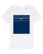 i am a person who is capable and strong Tricou mânecă scurtă  Copii Mini Creator
