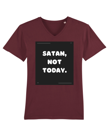 satan not today Burgundy